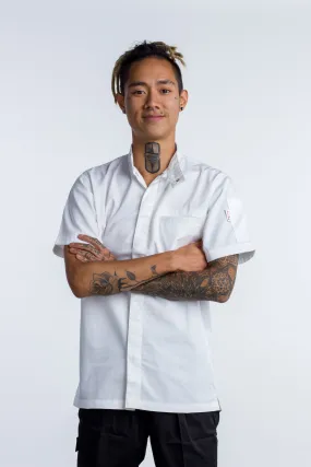 Oriental White Chef jacket