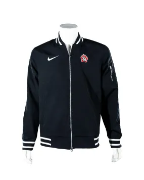 2024 Nike Men's Black Bomber Heavy Weight Jacket