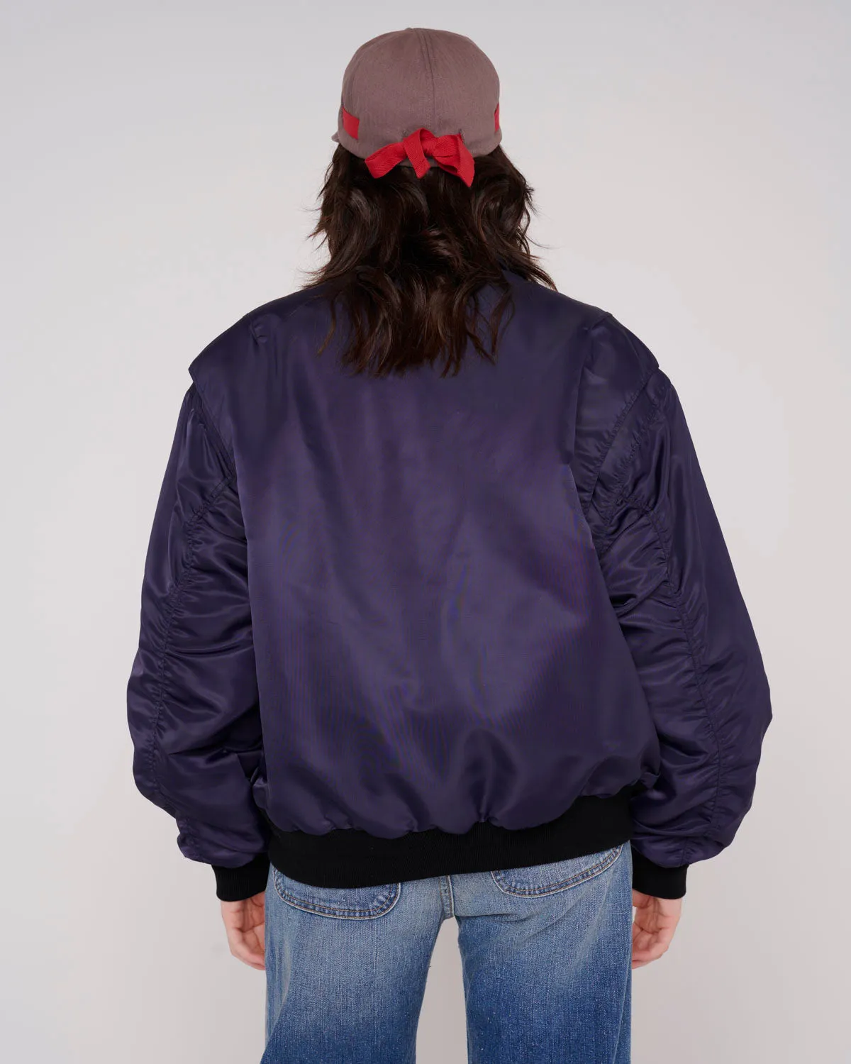 3D Flight Jacket - Navy