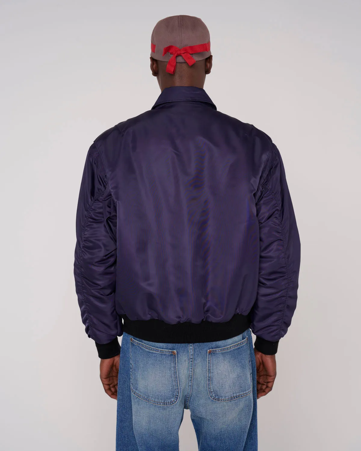 3D Flight Jacket - Navy