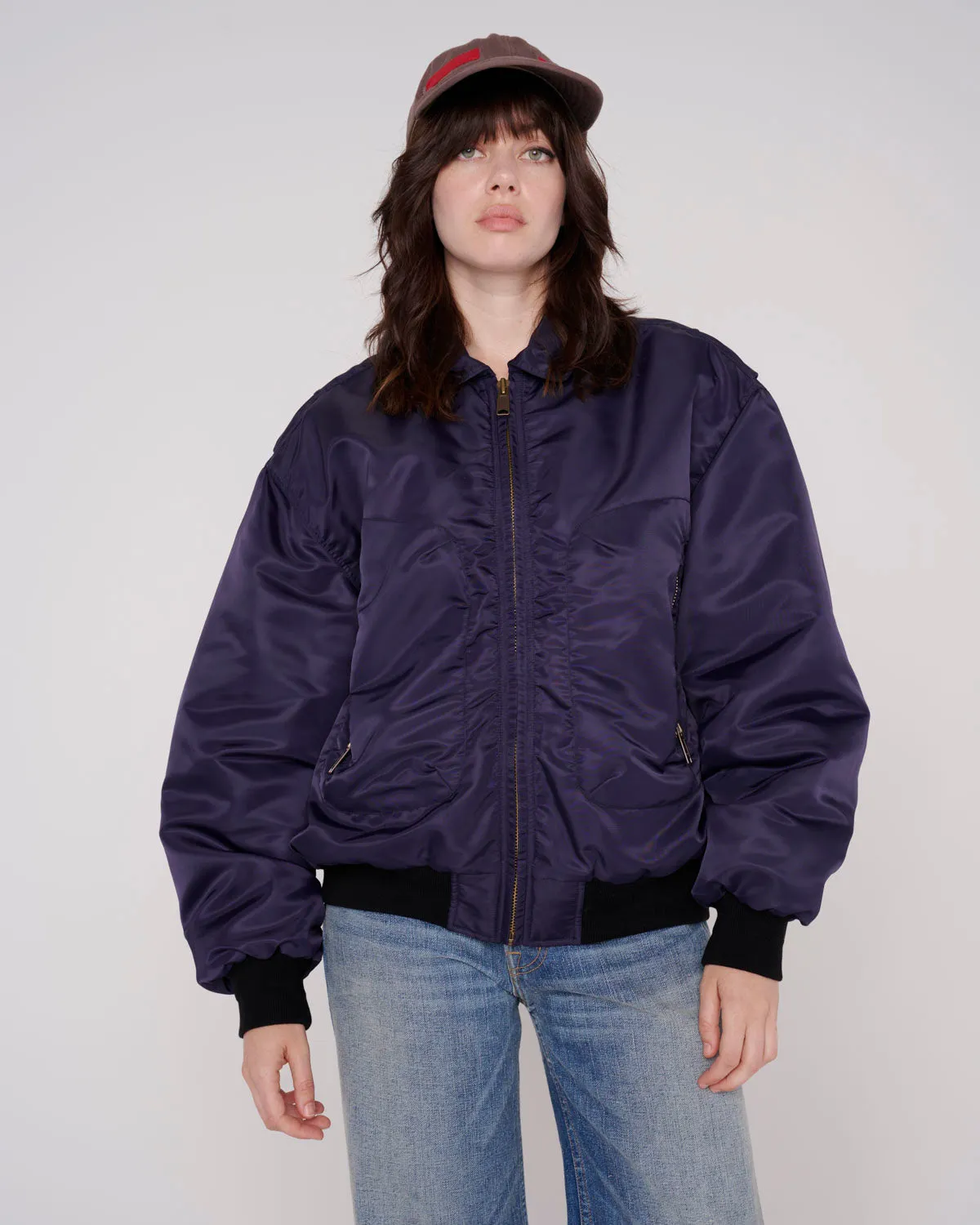 3D Flight Jacket - Navy