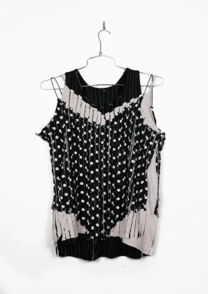 3T Tank (Black, Beige, Polka Dot)