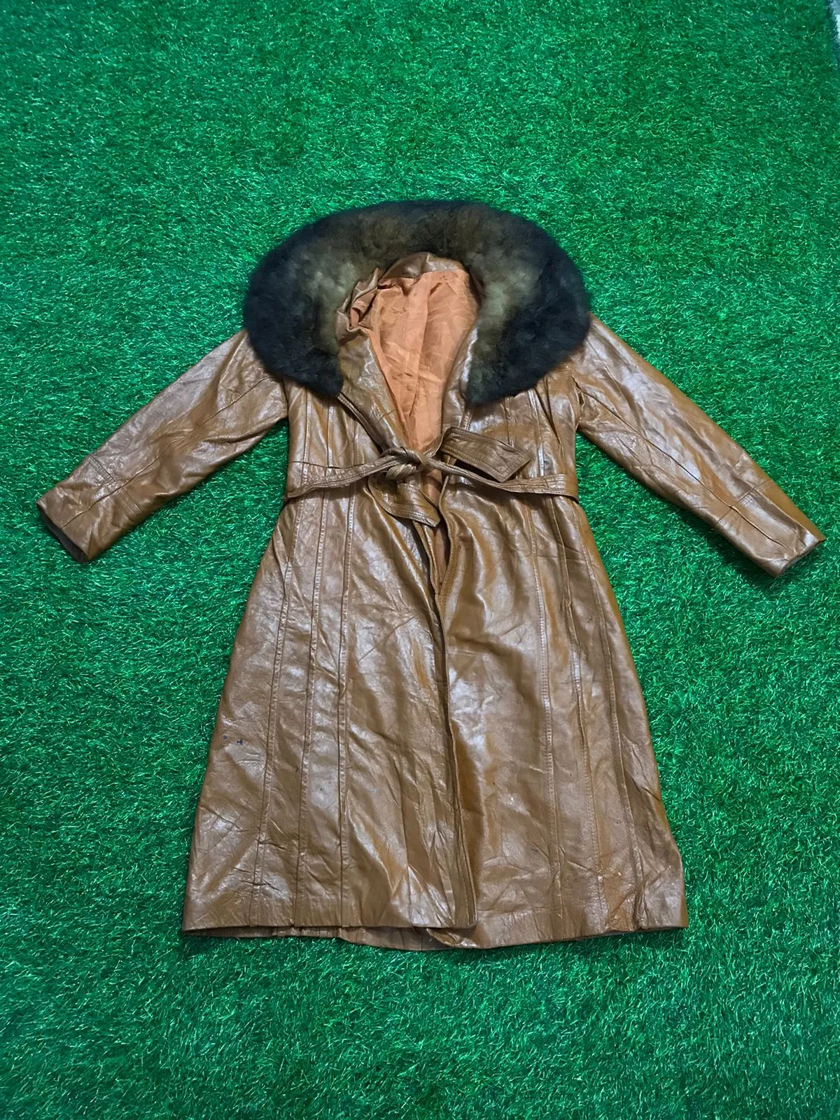 90's Burberry style trench coat