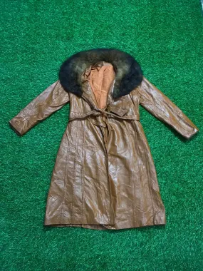 90's Burberry style trench coat