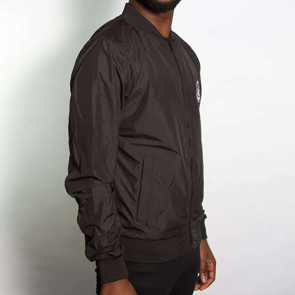 Acid Letter - Lightweight Bomber - Black