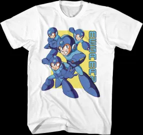 Action Poses Mega Man T-Shirt