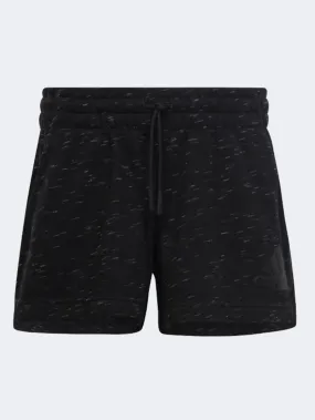 Adidas Future Icons Big Logo Girls Sportswear Short Black