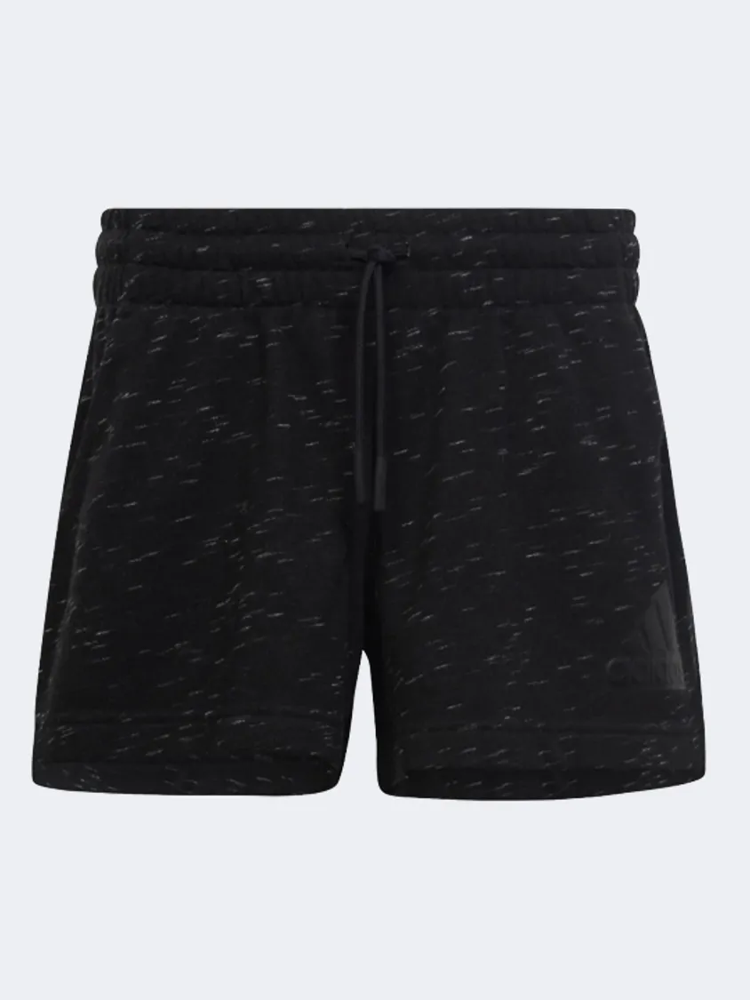 Adidas Future Icons Big Logo Girls Sportswear Short Black