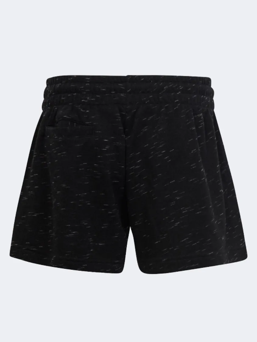 Adidas Future Icons Big Logo Girls Sportswear Short Black