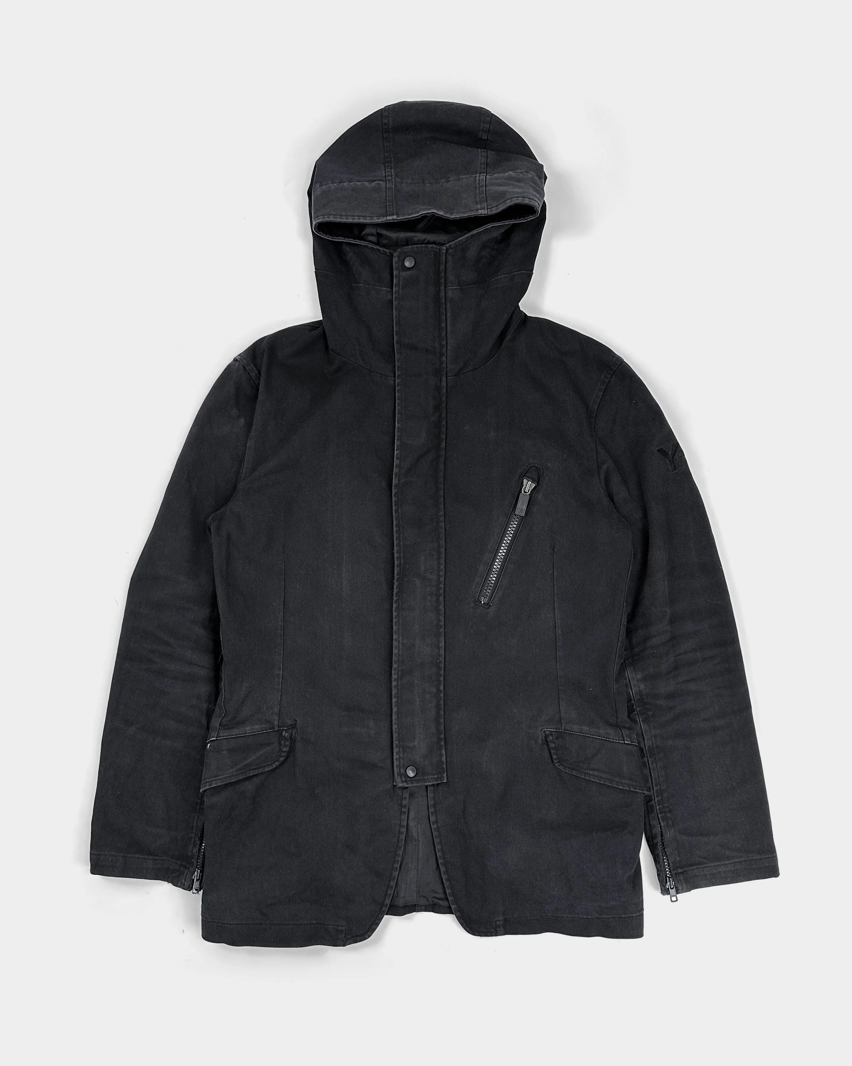 Adidas x Yohji Yamamoto (Y-3) Black Utility Jacket 2007