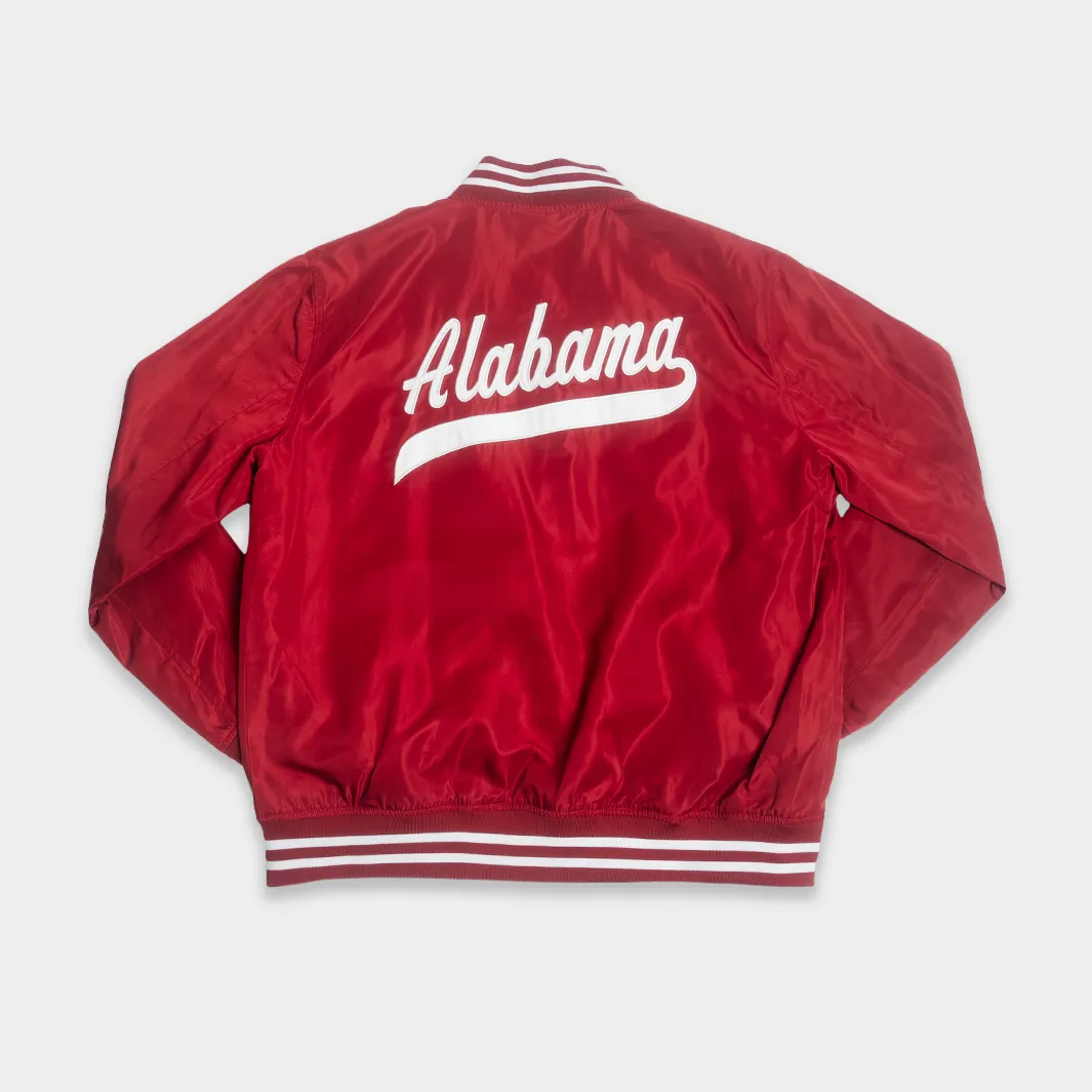 Alabama Crimson Tide Vintage Logo Bomber Jacket