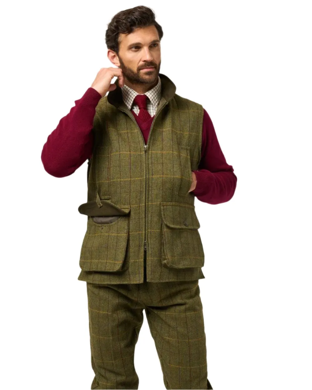 Alan Paine Rutland Tweed Waistcoat