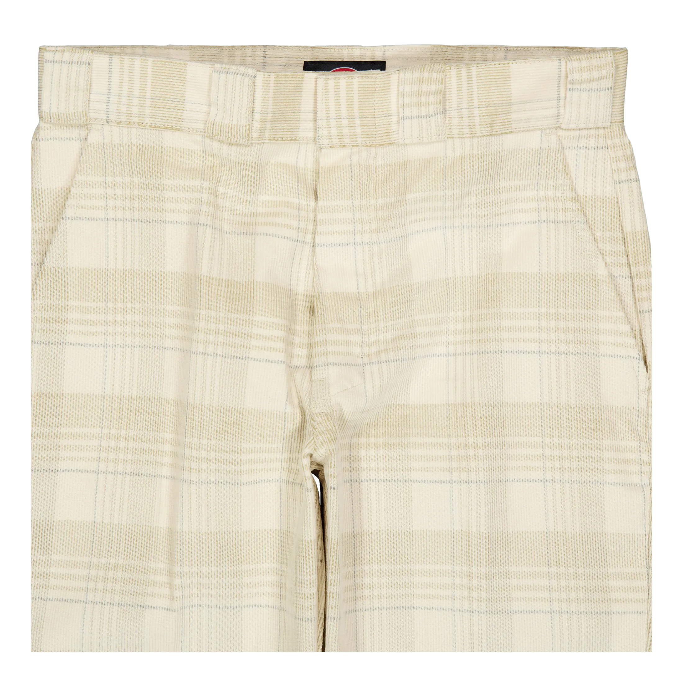 Alma Pant Cord Check Light