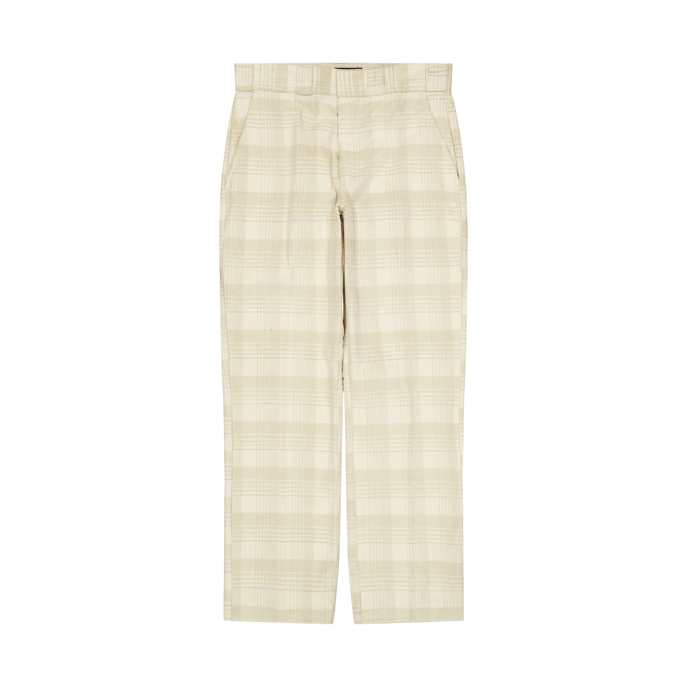 Alma Pant Cord Check Light