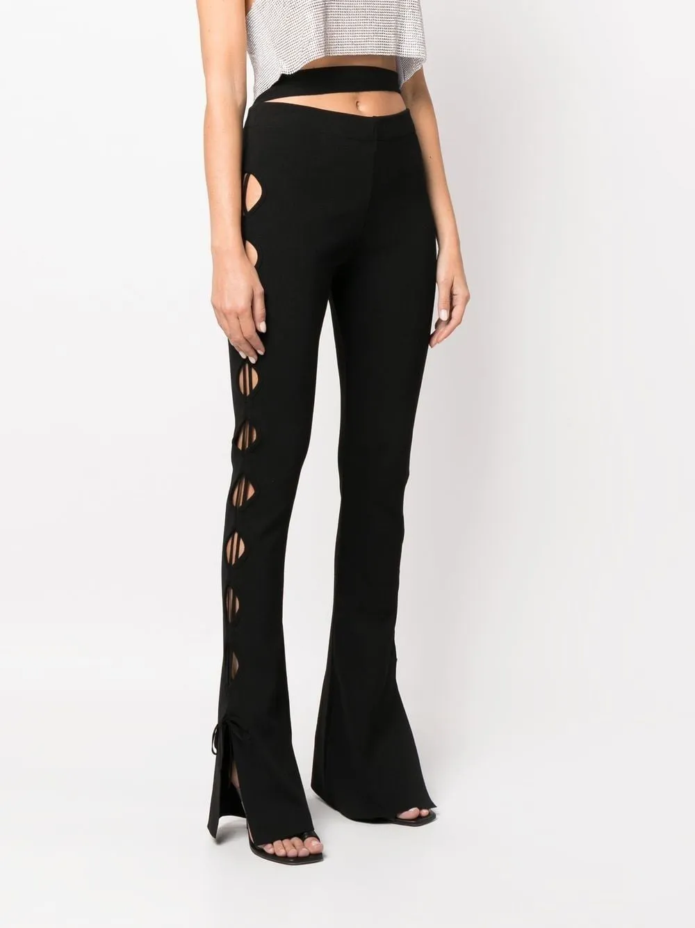 Andrea Adamo Trousers Black