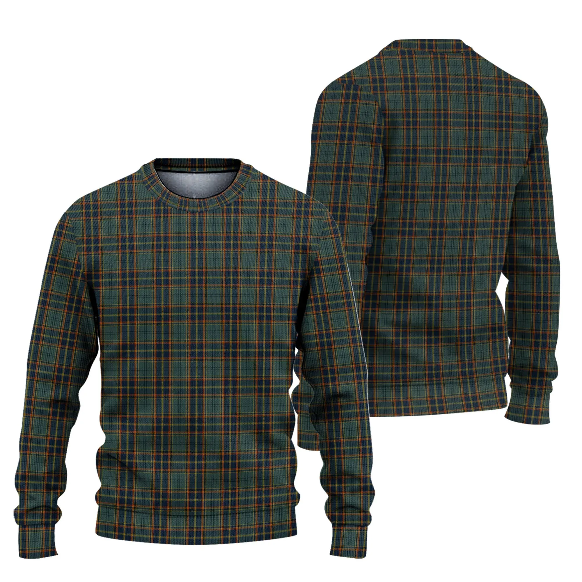 Antrim County Ireland Tartan Ugly Sweater