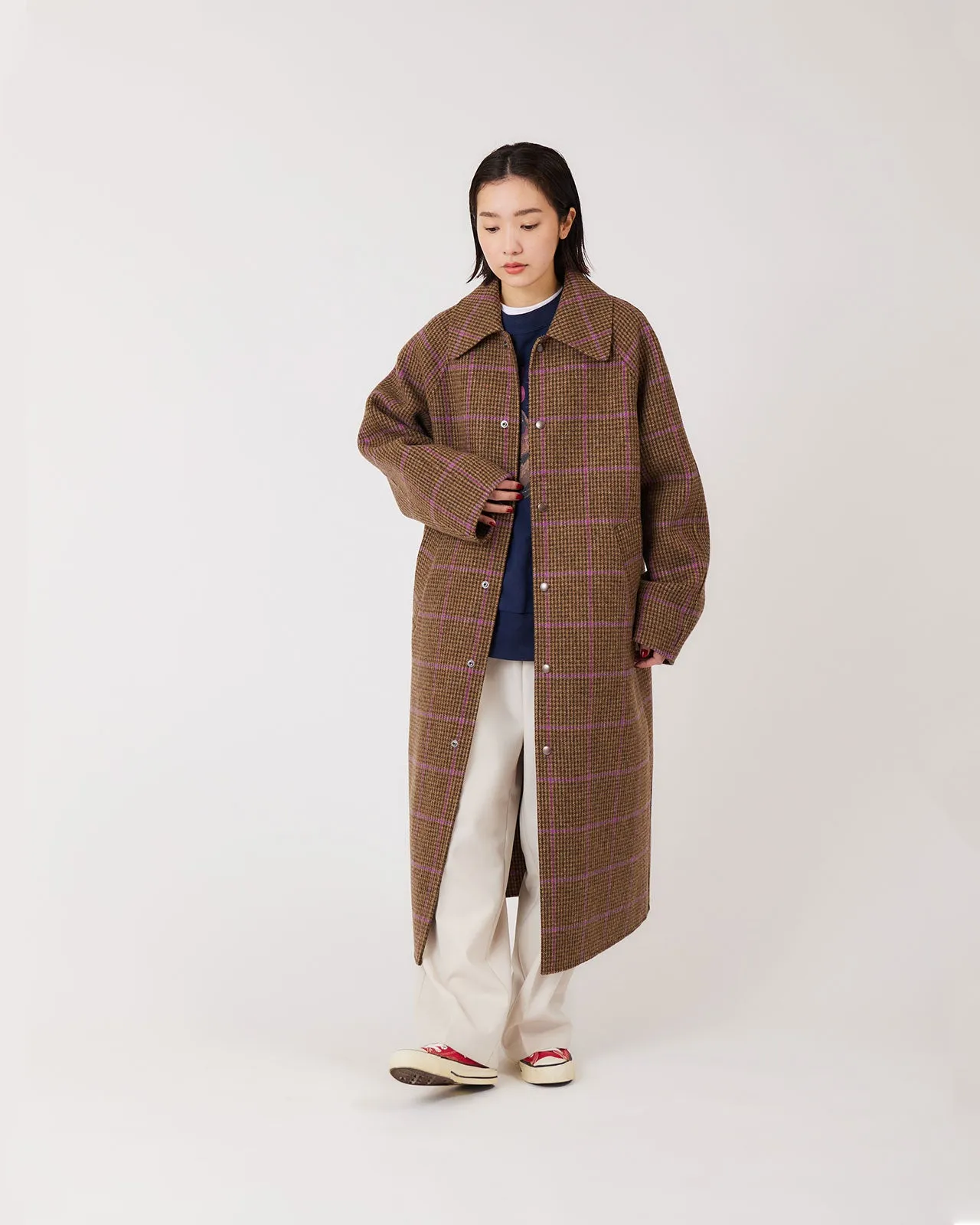 BALMACAAN COAT(CHECK)