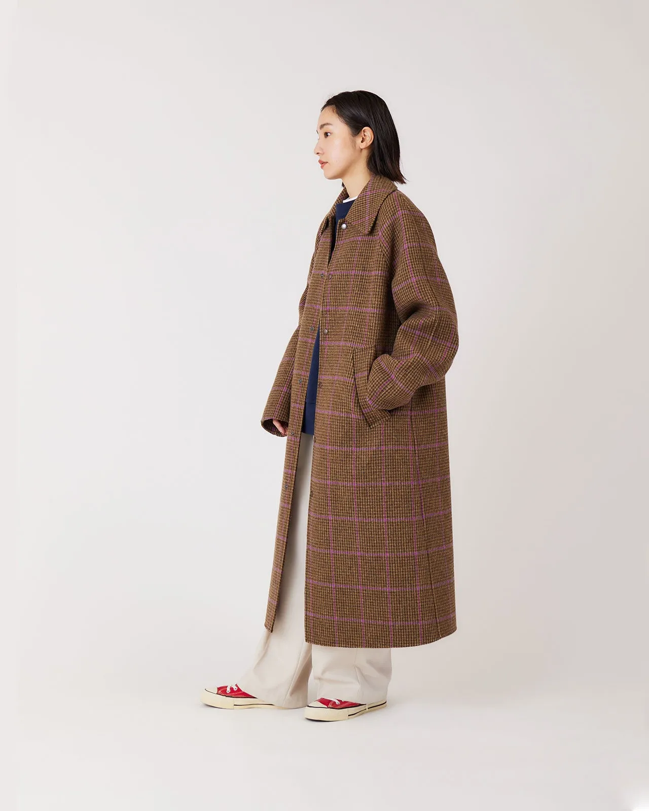 BALMACAAN COAT(CHECK)