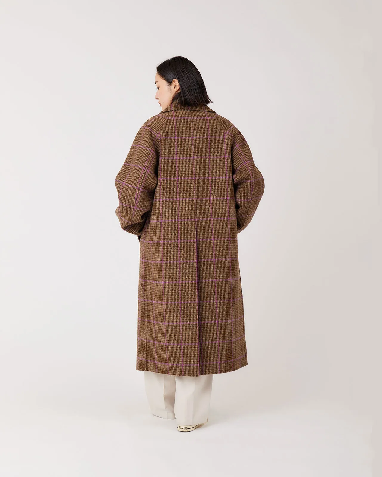 BALMACAAN COAT(CHECK)