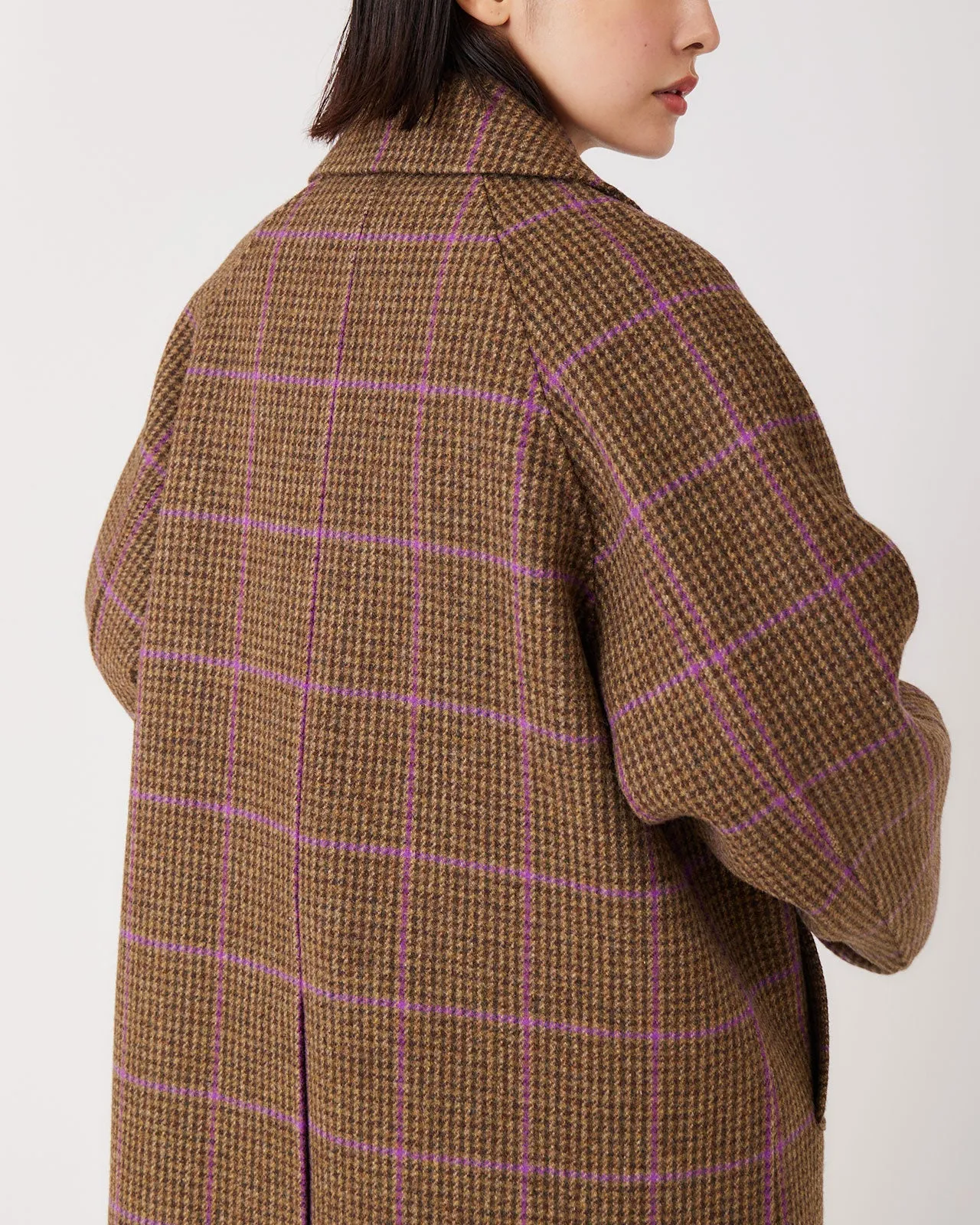 BALMACAAN COAT(CHECK)