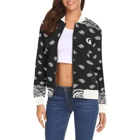 BANDANA FULLY Bomber Jacket for Women