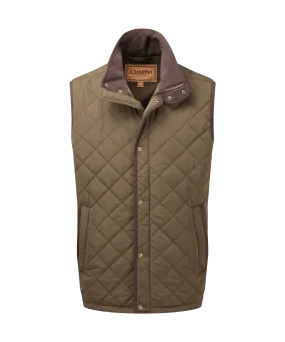 Barrowden Quilt Gilet - Olive