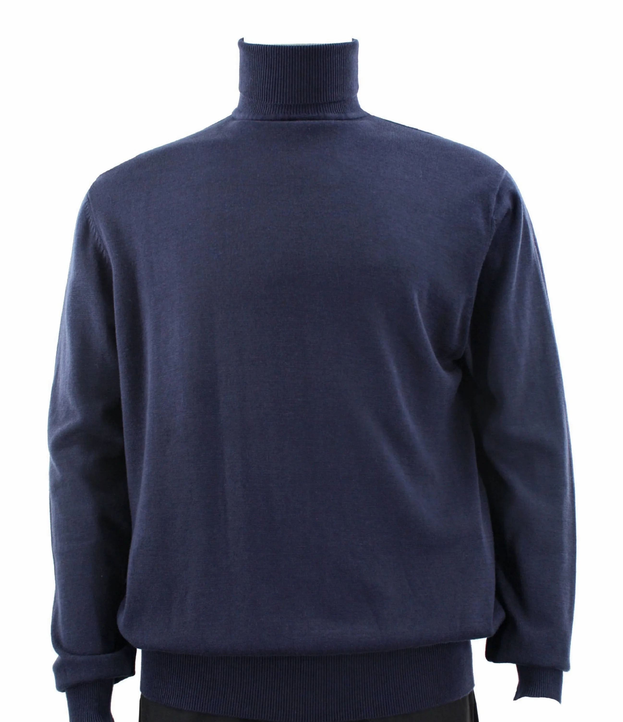 Bassiri L/S Turtleneck Navy Sweater 631