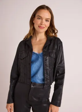 Billie Cropped Jacket - Black