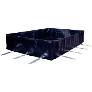 Black Diamond ISO Tank Berm, 10'L x 24'W x 24"H, 3590 Capacity Gal