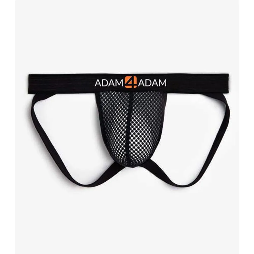 Black Mesh Adam4Adam Jockstrap