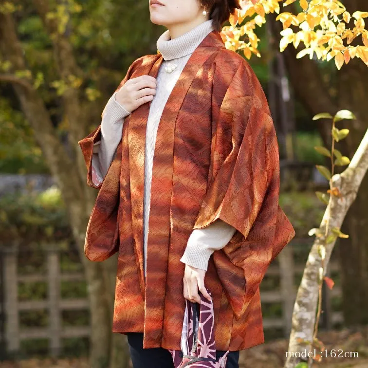 Brown beautiful design haori