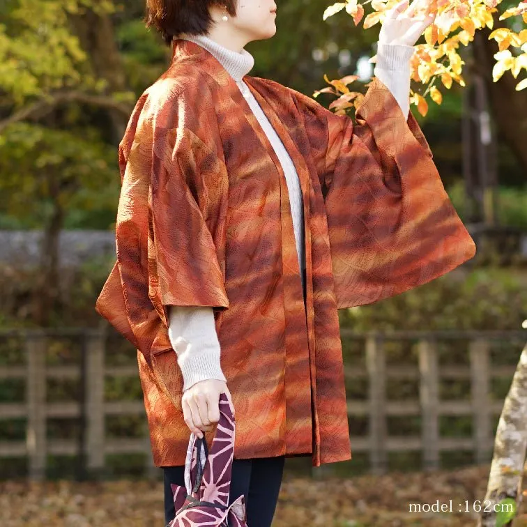 Brown beautiful design haori