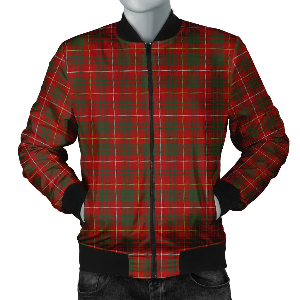 Bruce Tartan Bomber Jacket