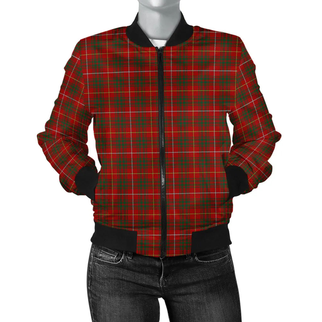 Bruce Tartan Bomber Jacket