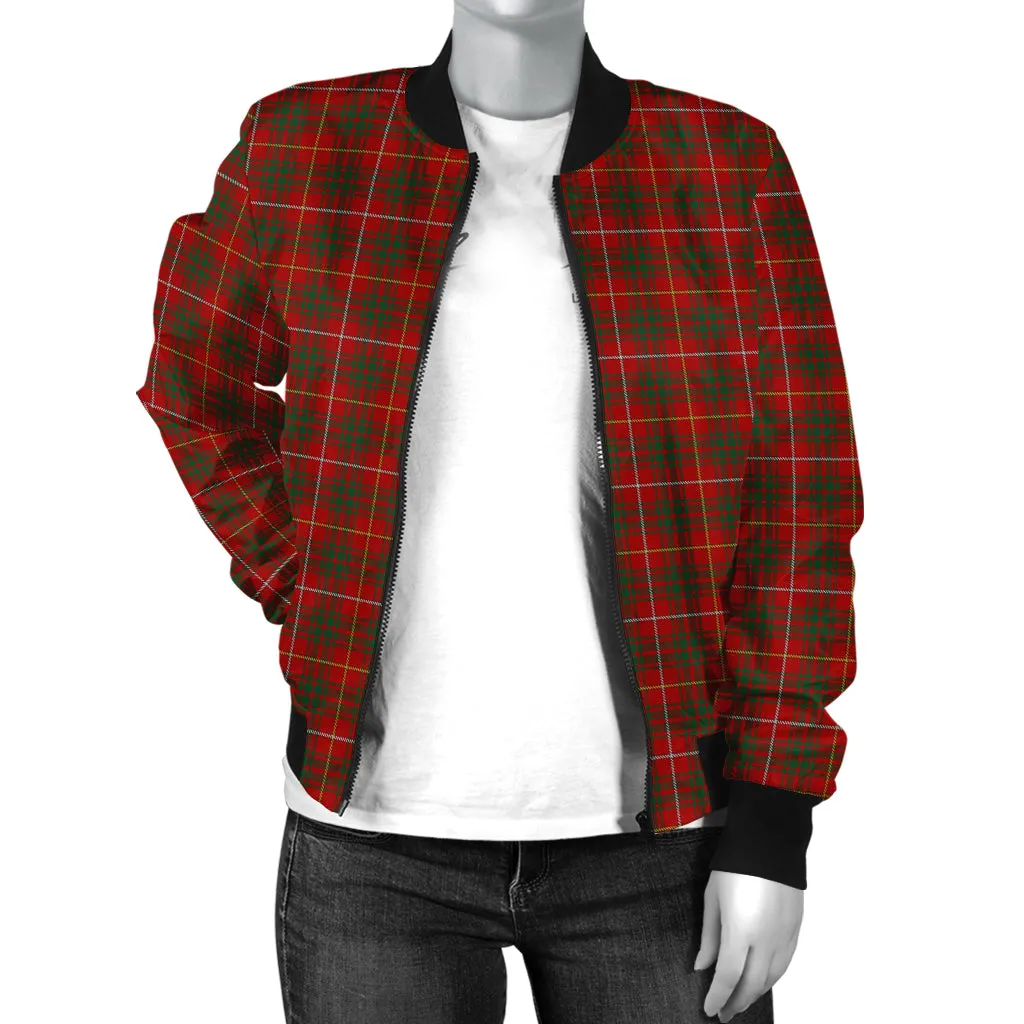 Bruce Tartan Bomber Jacket