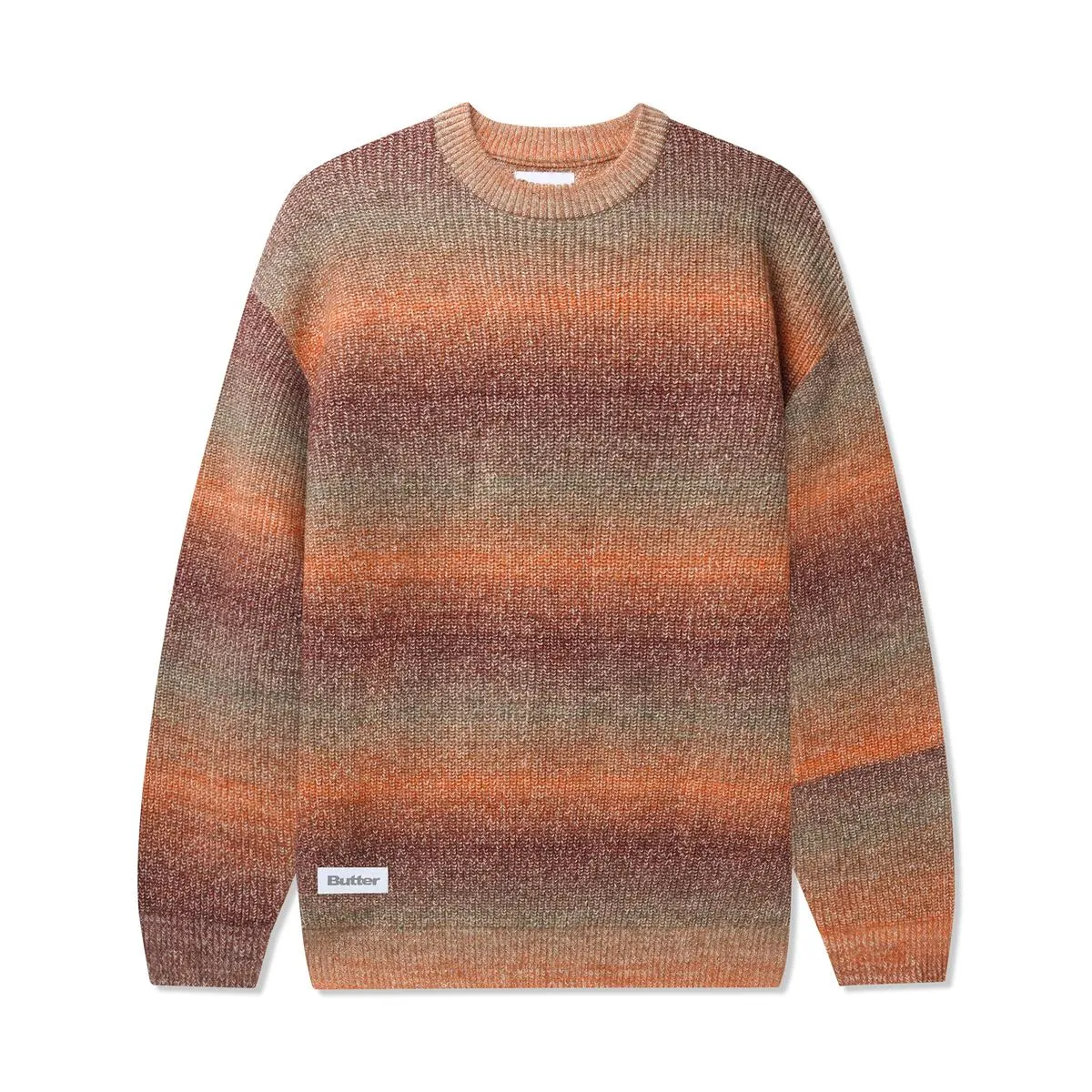 Butter Goods Beams Knit Sweater Ochre