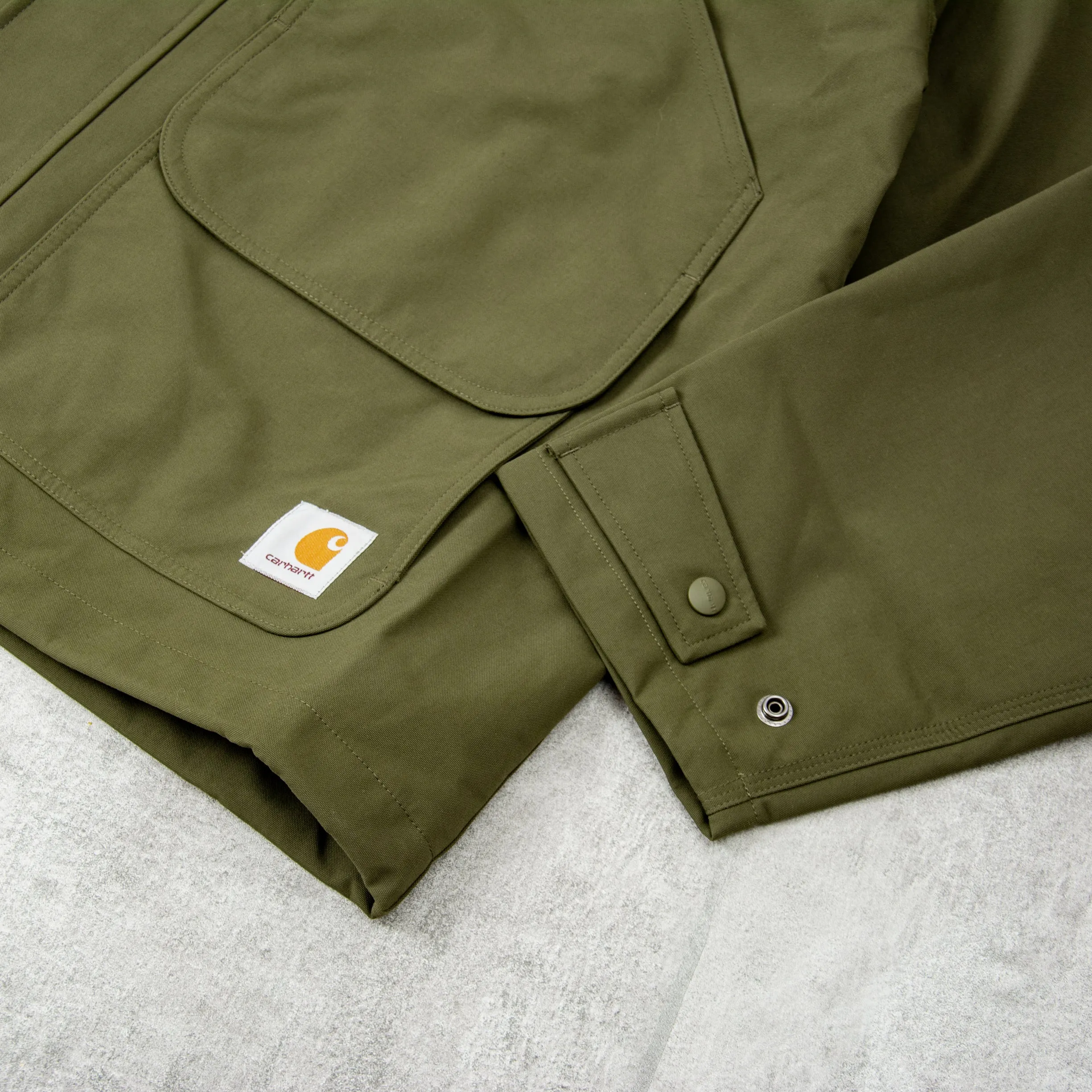 Carhartt WIP Clarton Jacket - Office Green