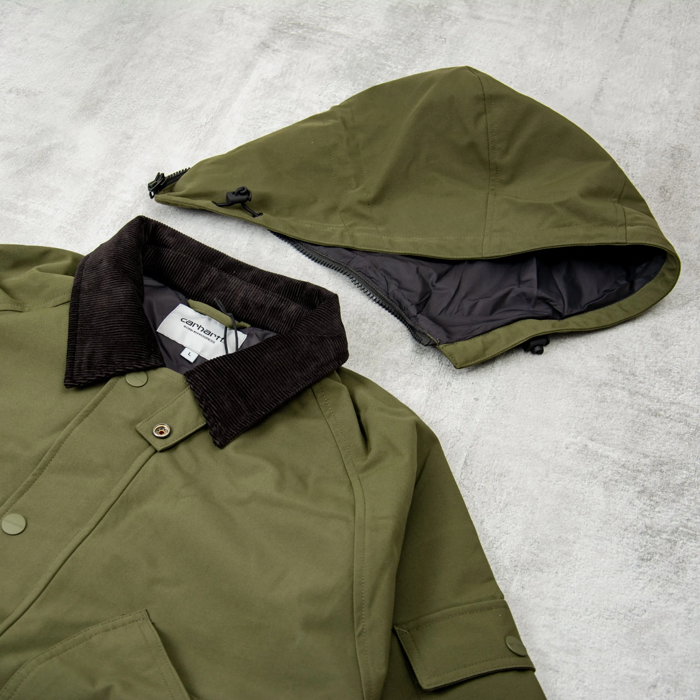 Carhartt WIP Clarton Jacket - Office Green