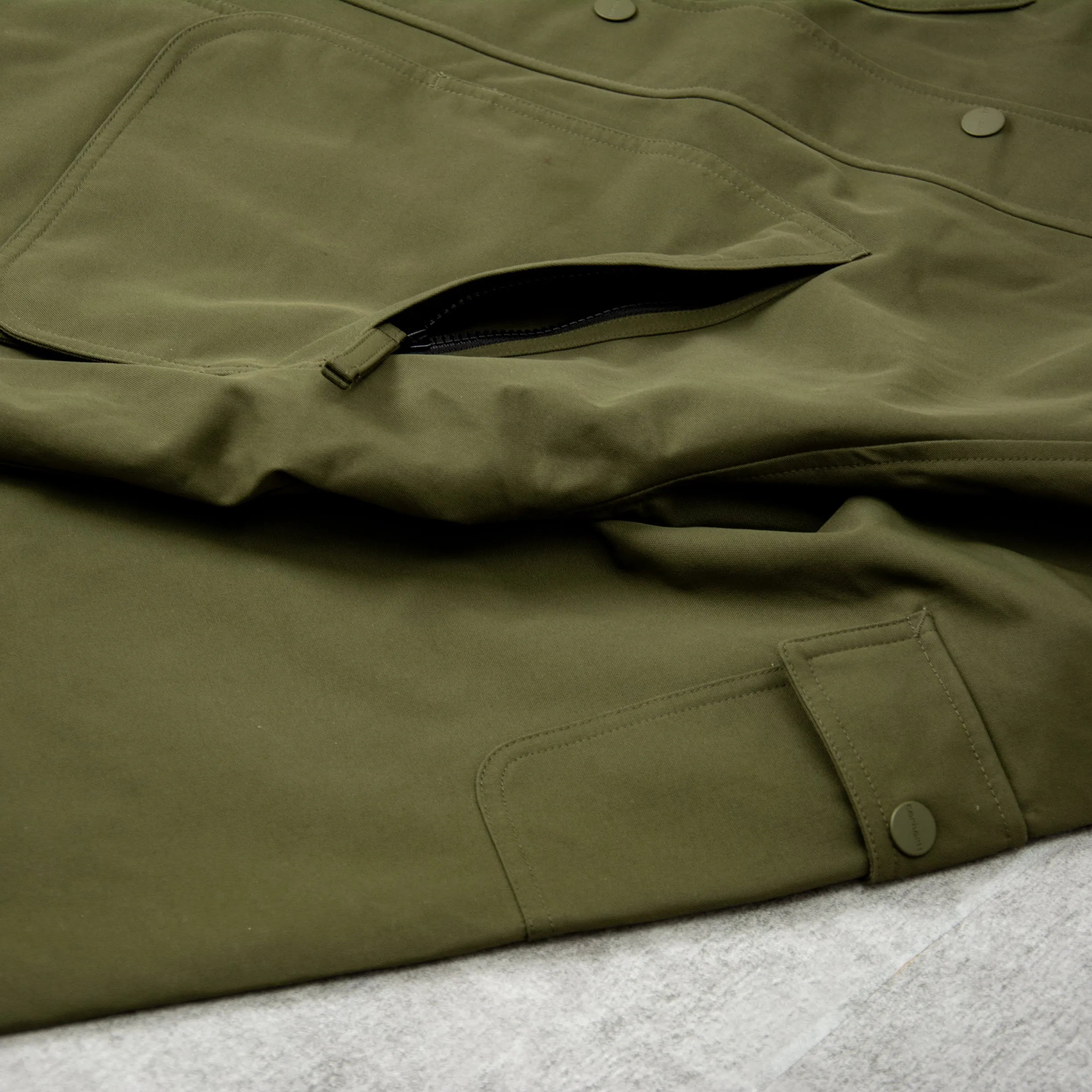 Carhartt WIP Clarton Jacket - Office Green