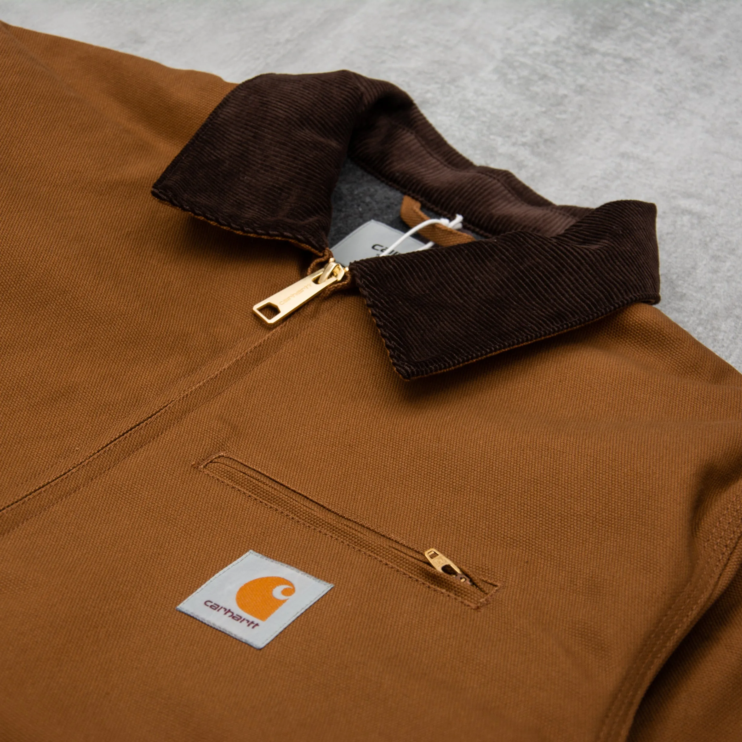 Carhartt WIP Detroit Jacket - Hamilton Brown Rigid