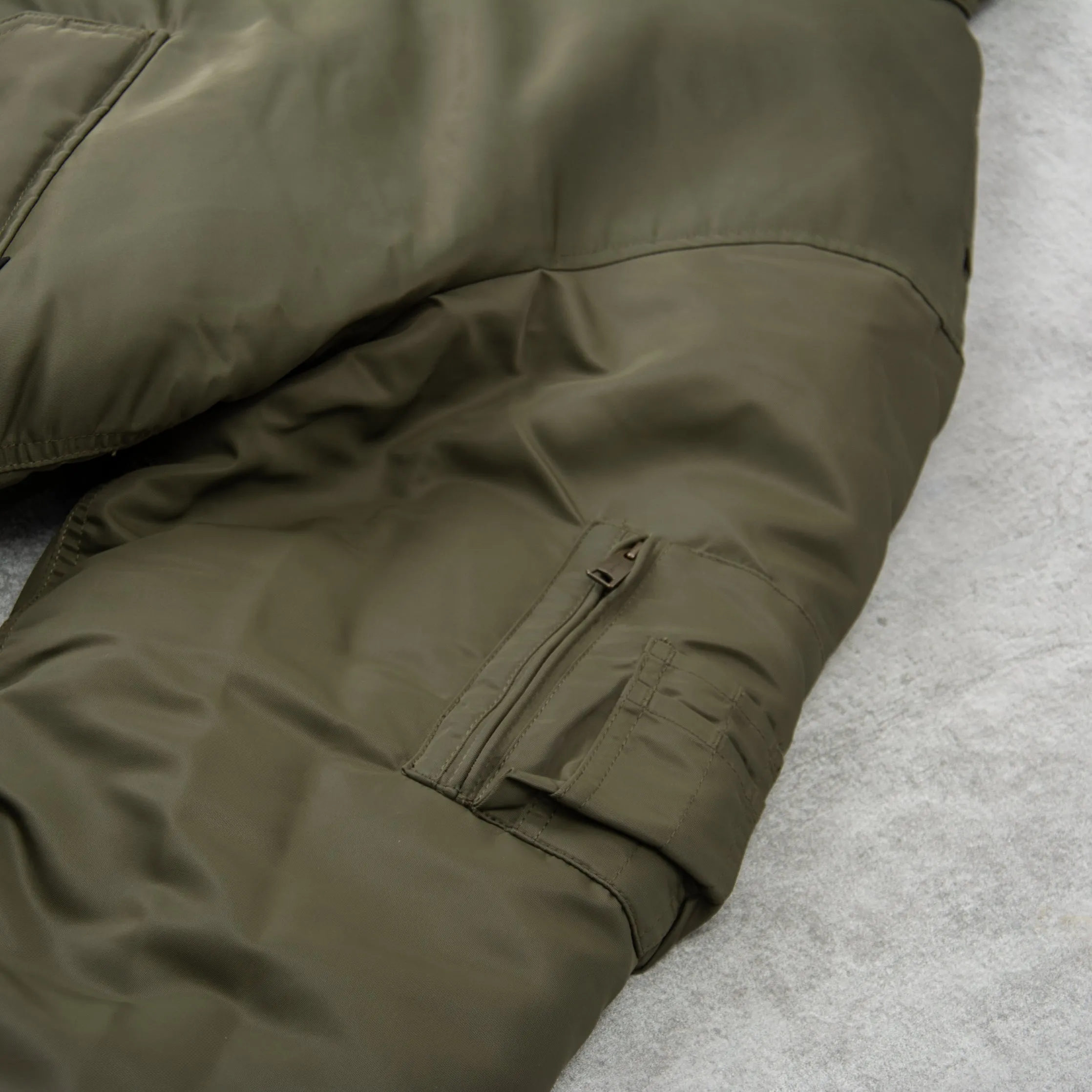 Carhartt WIP Olten Bomber - Plant / Smoke Green