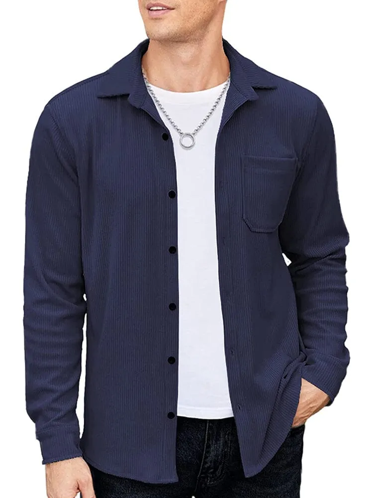 Casual Lightweight Corduroy Shirt (US Only)