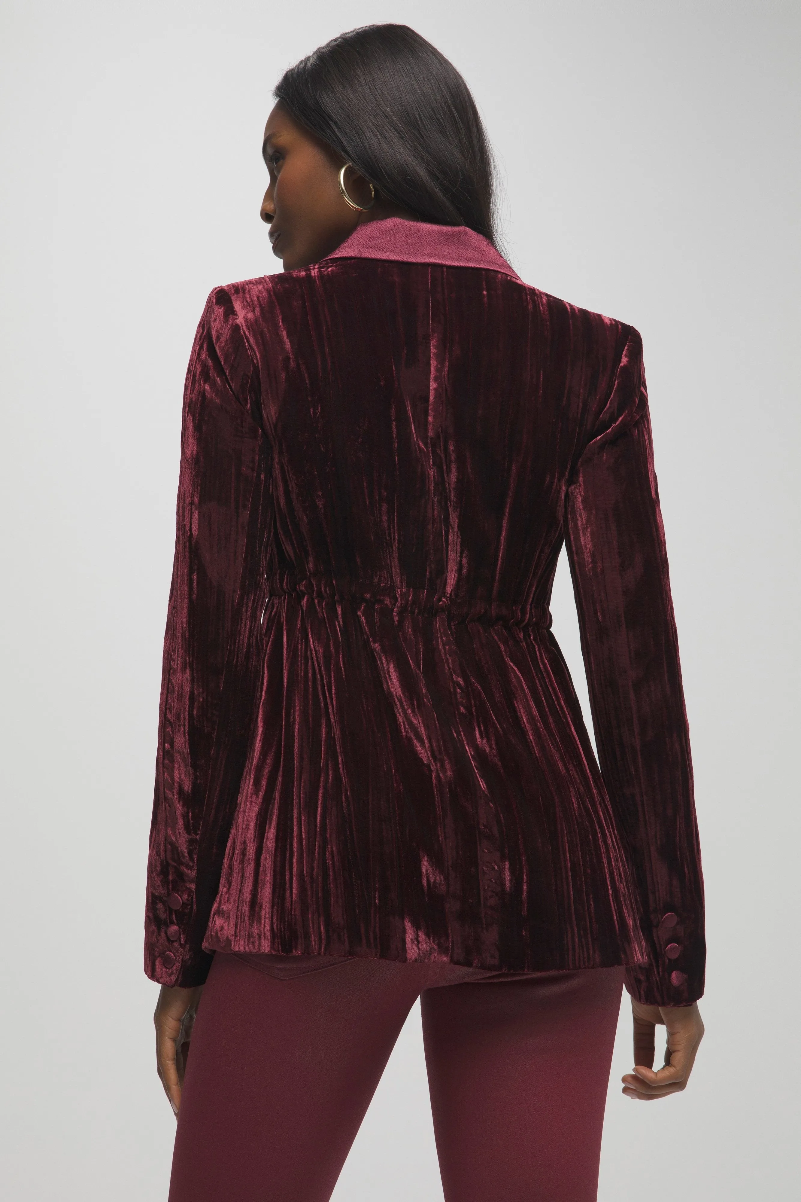 CINCHED BLAZER | PORT001