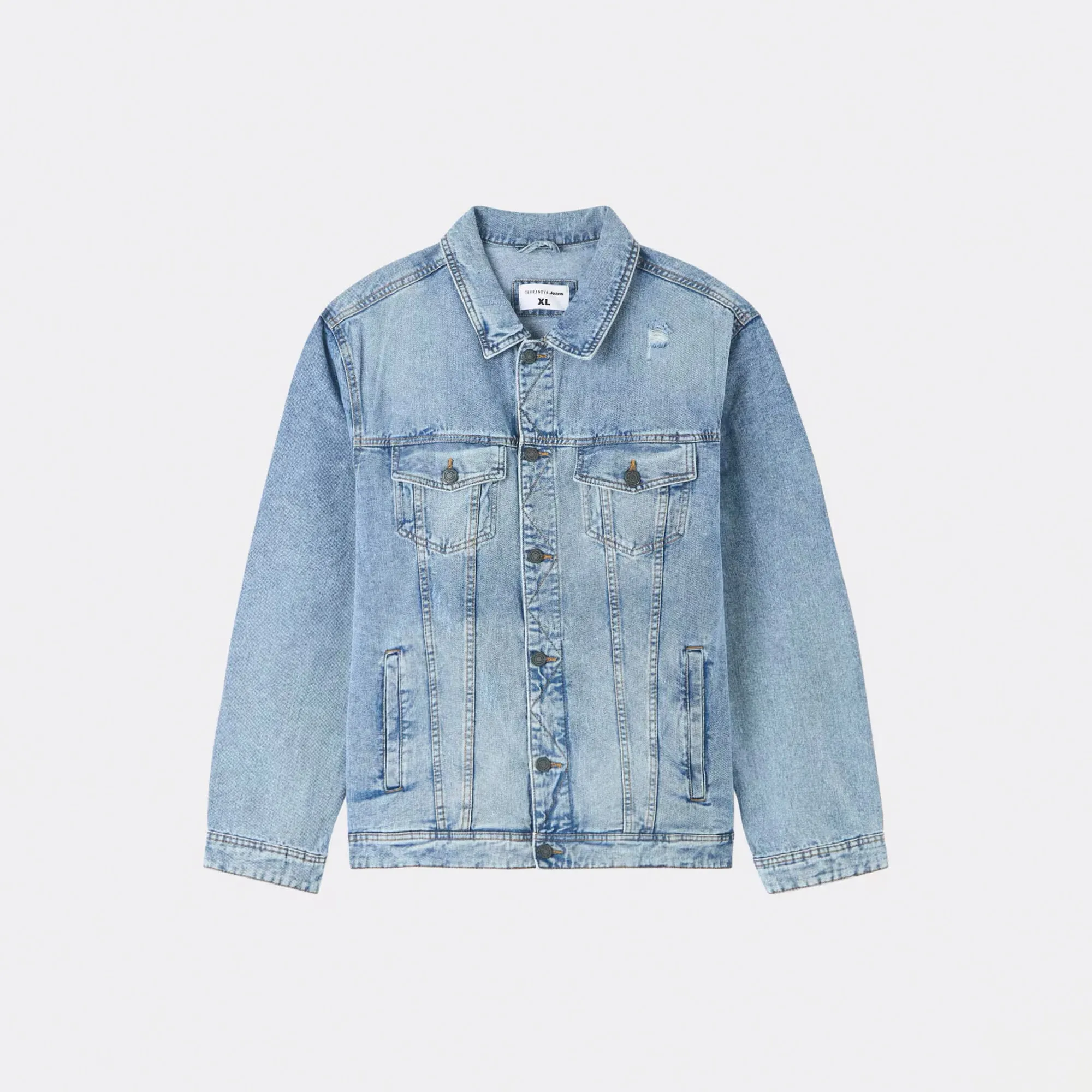 Classic Collar Denim Jacket