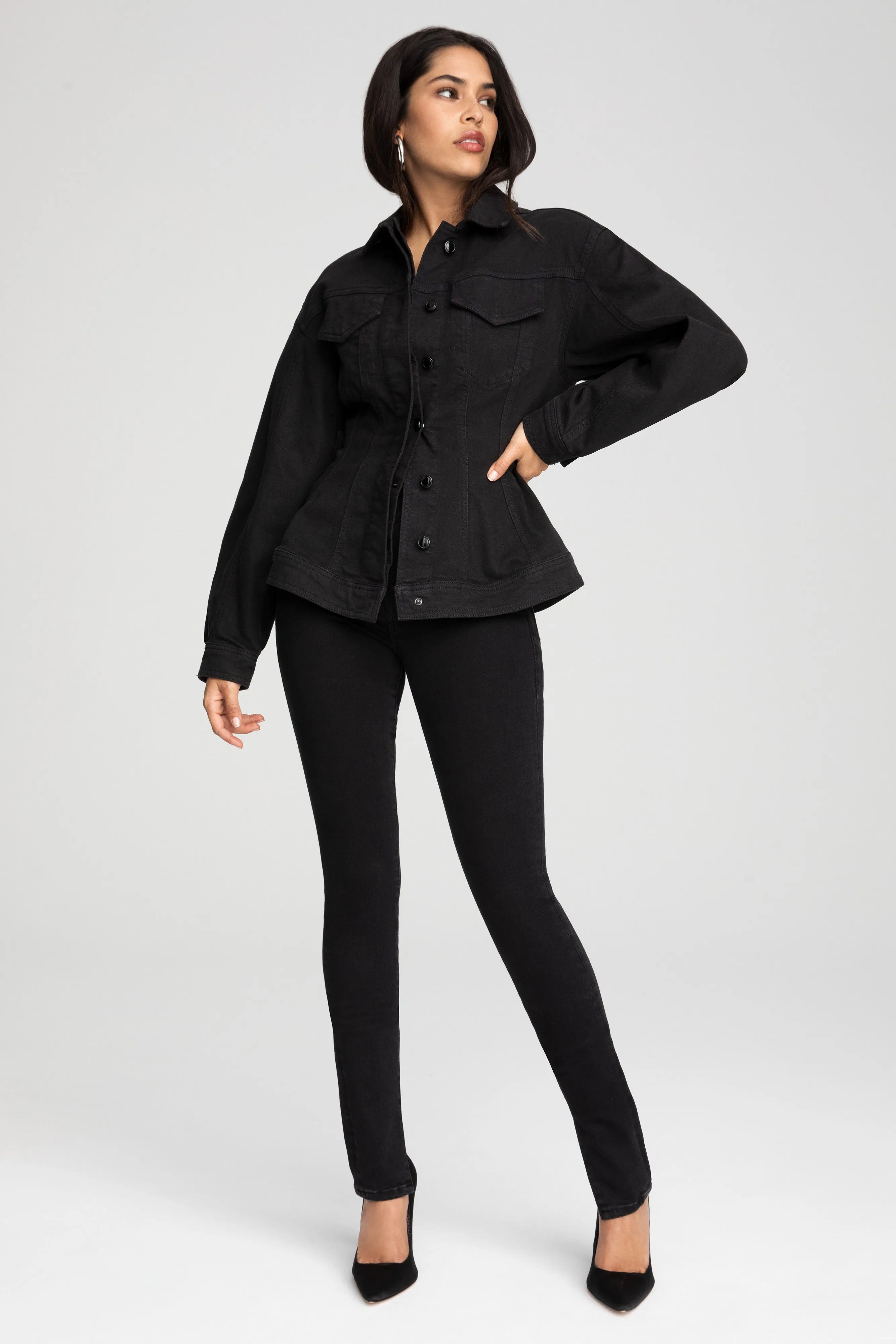 CONTOUR JACKET | BLACK001