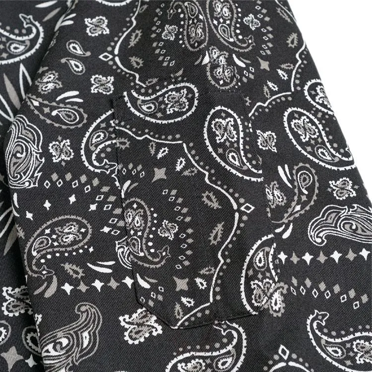 Cookman Delivery Jacket - Paisley : Black