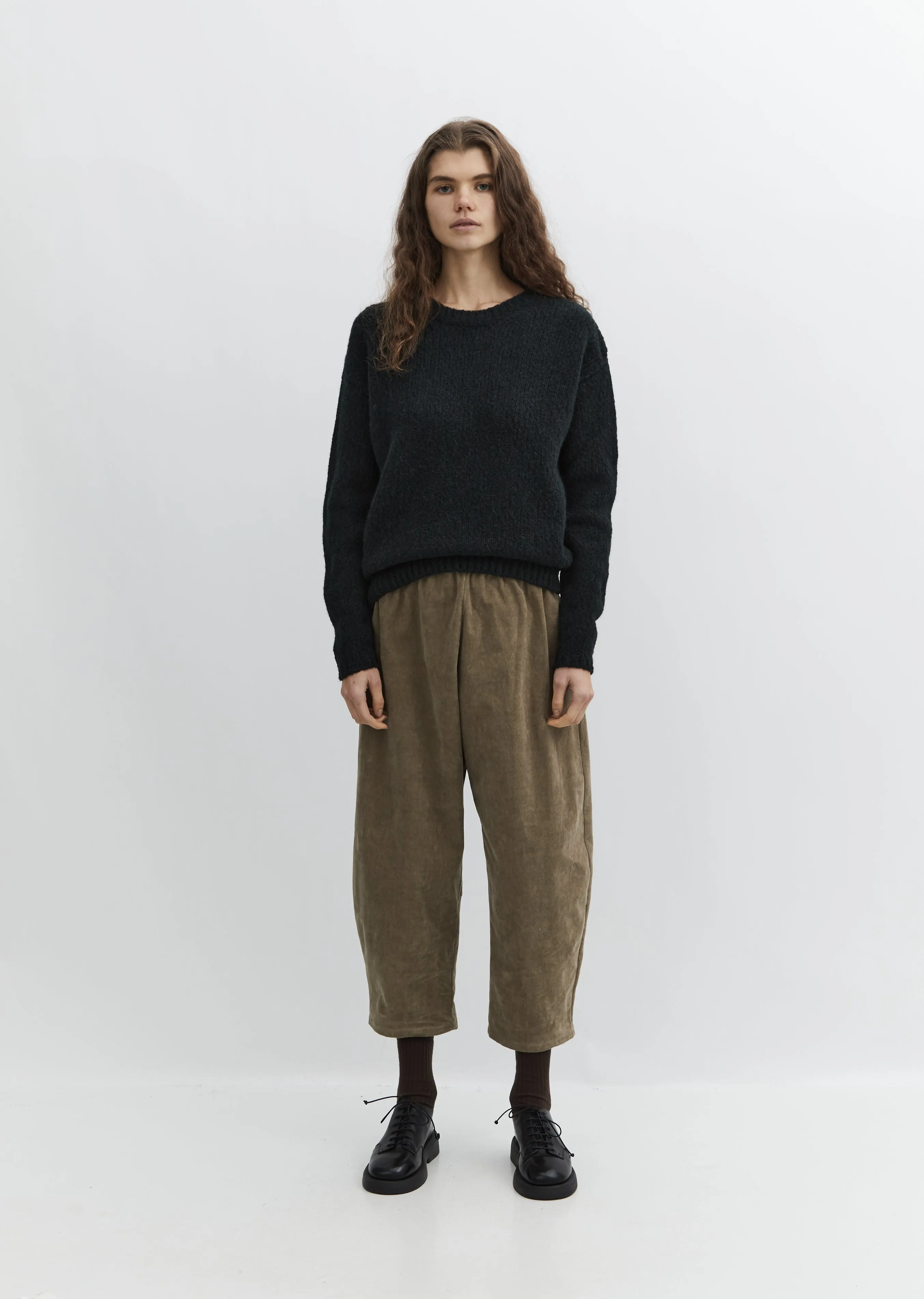 Cotton Corduroy Trousers