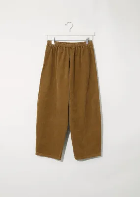 Cotton Pullon Trousers — Tobacco