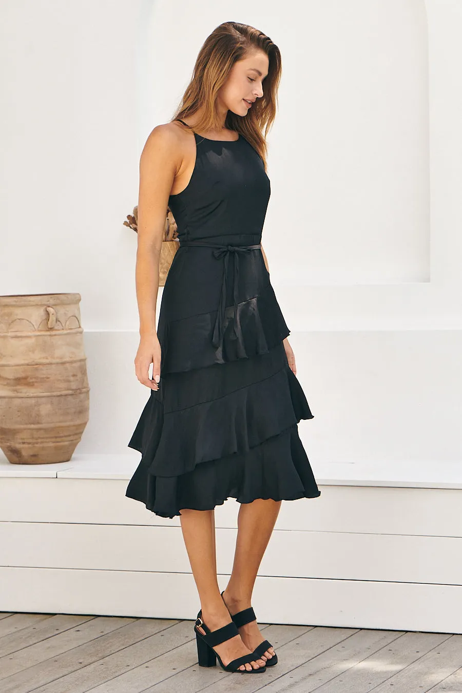 Dawn Black Evening dress