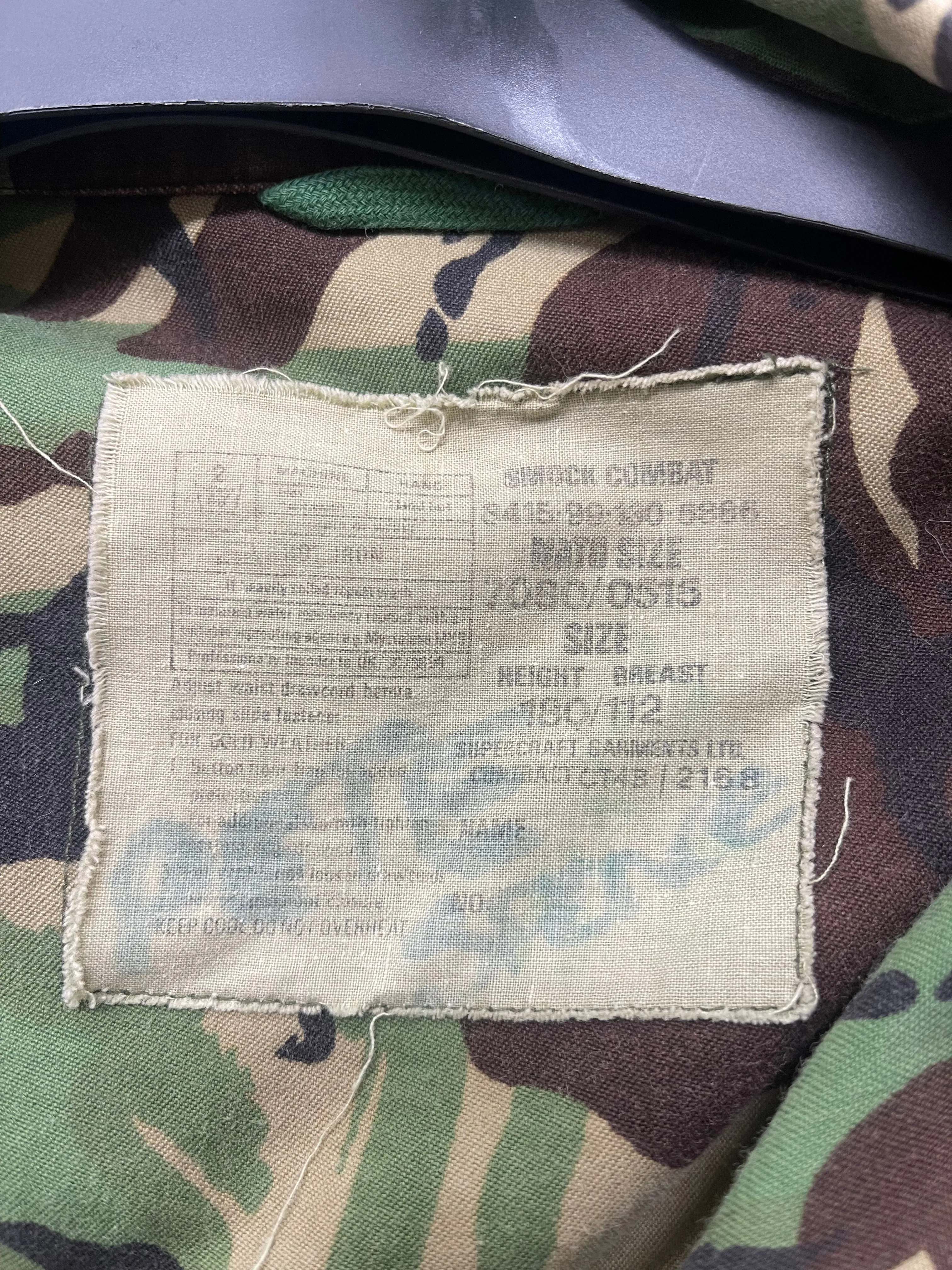 Ex Army Combat Smock DPM